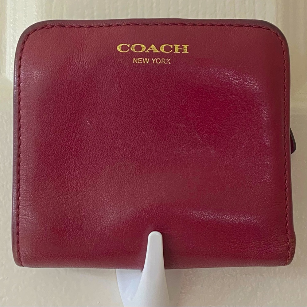 Coach Legacy Leather Snap Wallet